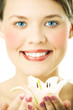 portrait beauty woman face