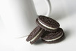 cup and cookies