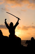 Foto: katana woman katana woman