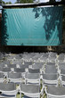 Photo: empty open air cinema empty open air cinema