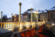Piazza Preseren e Ponte Triplo a Lubiana - Slovenia