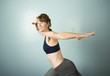 Woman Exercising