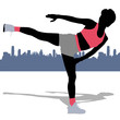 Mujer haciendo Gimnasia