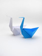 ORIGAMI COPPIA DI CIGNI