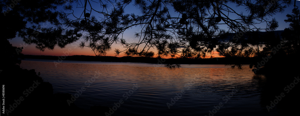 Sonnenaufgang in Kroatien