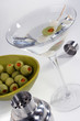 Shaken Martini and Garnishings Shaken Martini and Garnishings