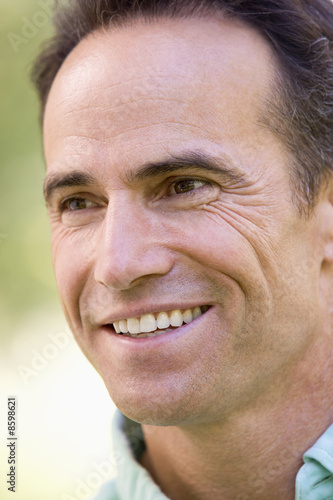 Photo: Head shot of man smiling Head shot of man smiling