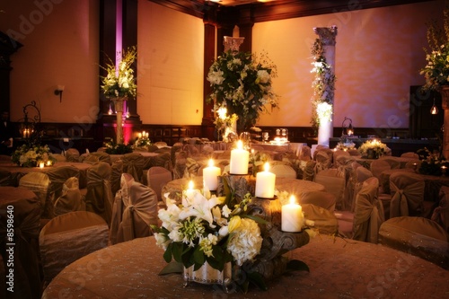 Wedding Reception Prices on Table Setting At A Luxury Wedding Reception    Eventimages21  8598640