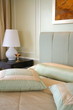 Bed and sidetable