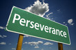 Perseverance Road Sign