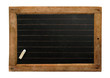 Old small school blackboard