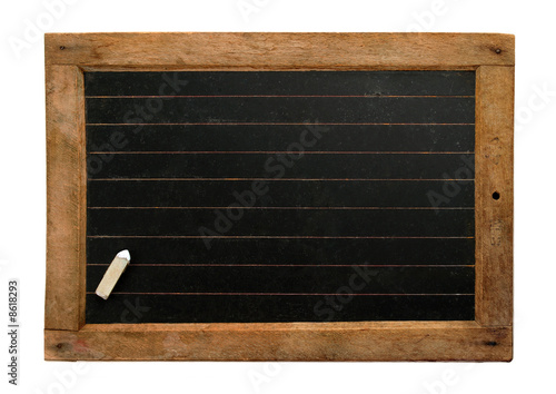 Foto: Old small school blackboard Old small school blackboard
