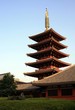 Buddhismus: Pagode am Asakusa-Kannon-Tempel in Tokio