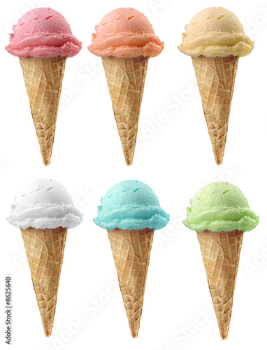 pictures of ice cream flavors