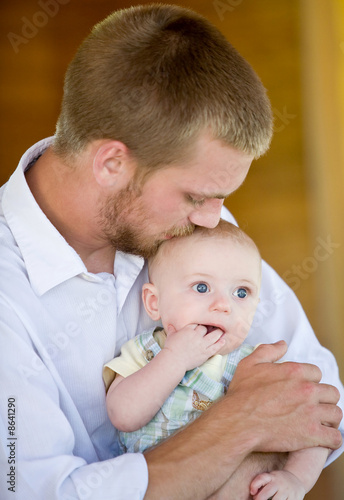 Photo: Father Kissing Son Father Kissing Son