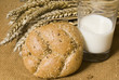 Gebäck mit Milch und Weizen 3