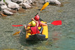 Jeune kayakistes