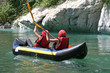 Pagayer en kayak
