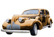 Gold Classic Car