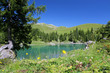 lac dans les alpes suisses