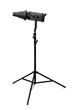 Studio strobe isolated on the white background Studio strobe isolated on the white background