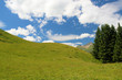 colline dans les alpes suisses