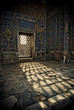 Architectural details of Registan, Samarkand, Uzbekistan
