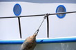 Closeup of boat