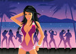 Discothèque fashion girls Discothèque fashion girls