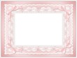 Pink lace border