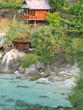 Bungaloo et mer en Thaïlande Bungaloo et mer en Thaïlande