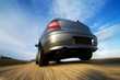 Fast car moving with motion blur Fast car moving with motion blur