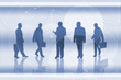 Illustration: business team business team