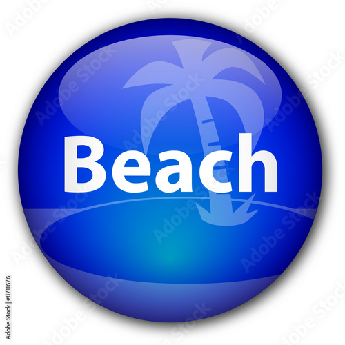 Illustration: "Beach" button "Beach" button