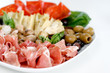 Antipasti - Italian Appetizer with Olives and Prosciutto