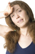 The redhead sporty woman