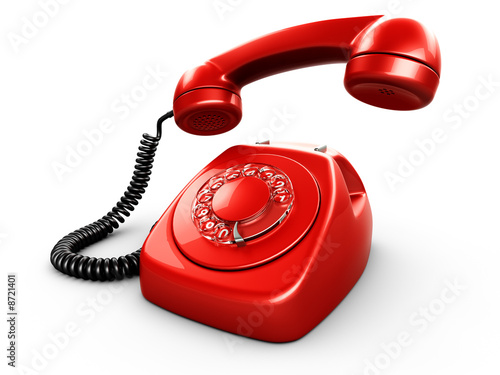 Photo: Vintage rotary phone Vintage rotary phone
