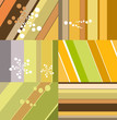 Abstract Card Background Set