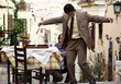 Two businessmen Greek dancing