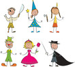 enfants déguisés