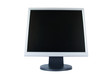 monitor in white