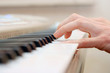 hands and piano player hands and piano player