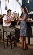 Couple in a bar