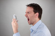 Young Man Shouting