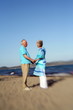 Photo: Senior couple on beach Senior couple on beach