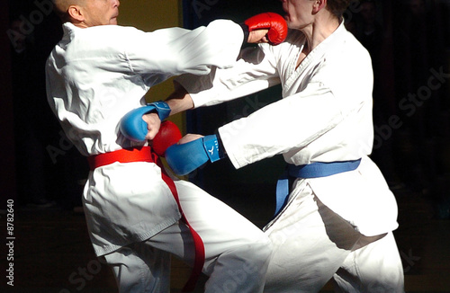 combat de karaté combat de karaté