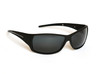 Black sun glasses isiolated on white. Black sun glasses isiolated on white.