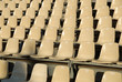 Rows of seats in an open air cinema