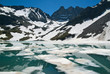 Lac Blanc (2192m) Massif de Belledonne - Alpes