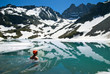 Lac Blanc (2192m) Massif de Belledonne - Alpes